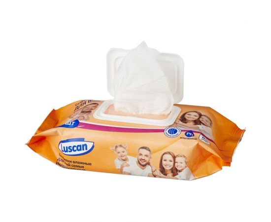 Влажные салфетки Luscan универсальные 80 шт. 559405 