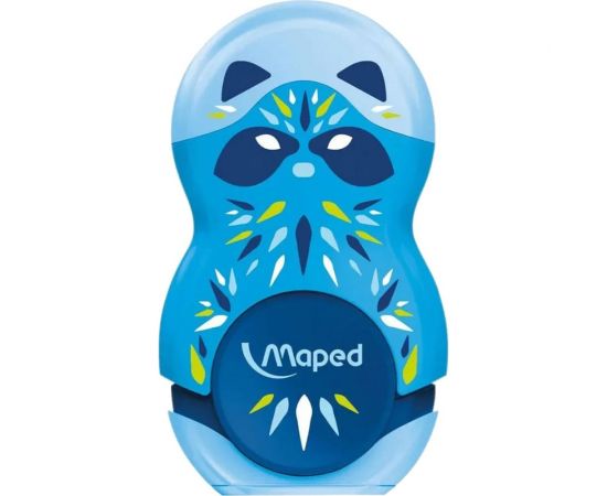 Точилка с ластиком Maped Loopy Mini Cute, с контейнером, корпус ассорти 049113 271918 