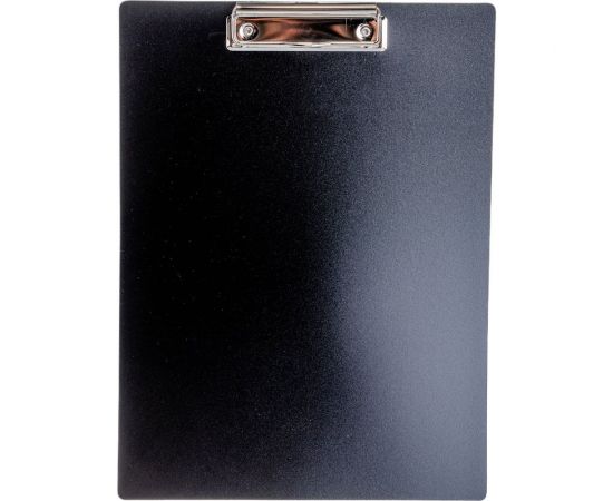 Вертикальный планшет INFORMAT А4 пластик двусторонний PVC черный с зажимом NM3012 