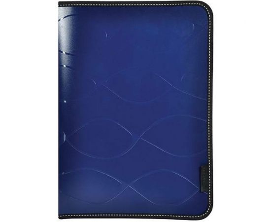 Папка INFORMAT на молнии SAFE А4 карман синий пластик 500 мкм NP7050B 