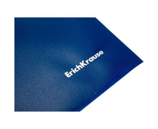 Пластиковая папка-конверт ErichKrause Fizzy Classic на кнопке, А4, синий 50177 – изображение 2