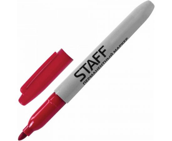 Перманентные нестираемые маркеры STAFF EVERYDAY набор 4 шт, ассорти, 2,5мм, 151237 – изображение 2