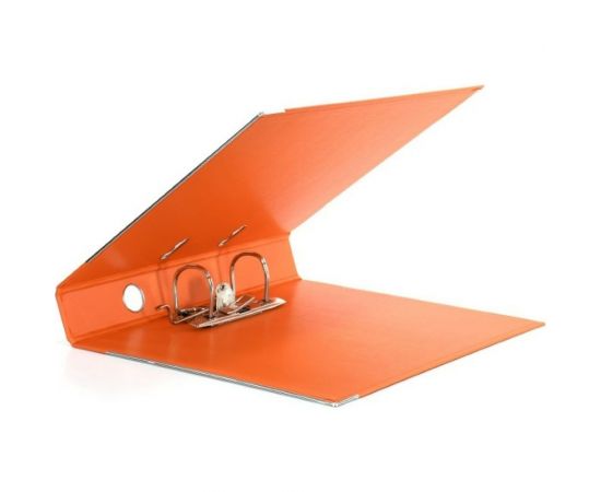 Папка-регистратор INFORMAT 55 мм, двустороннее покрытие, PVC P2PVC-55/Org – изображение 2