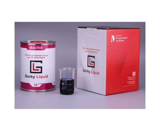Фотополимерная смола Reactive Синяя 1 кг Gorky Liquid 52055 – изображение 2