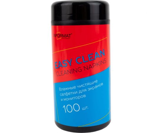 Чистящие салфетки для монитора INFORMAT 100 шт в упаковке CCMJ-100 – изображение 2