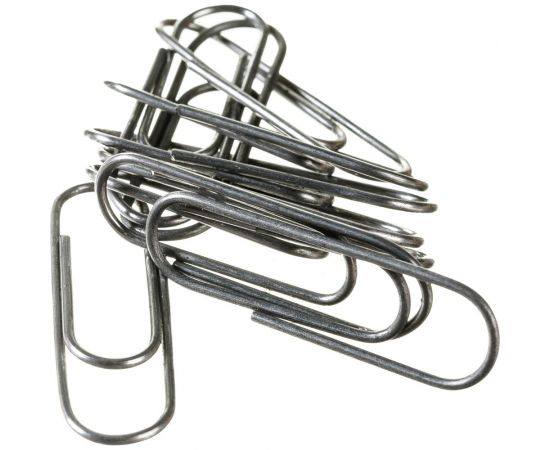 Скрепки INFORMAT серебро металл 100 шт 28 мм PCM28-100 – изображение 2