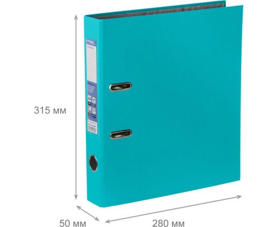 Папка-регистратор Expert Complete PVC 50 мм Classic A4 арочный механический, оранжевый, 10 шт 621531 – изображение 2