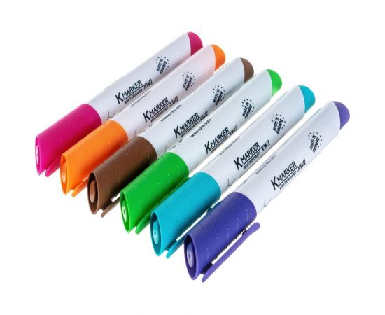 Маркер для досок Kores 3 мм, набор 6 шт 20802 691268 – изображение 2