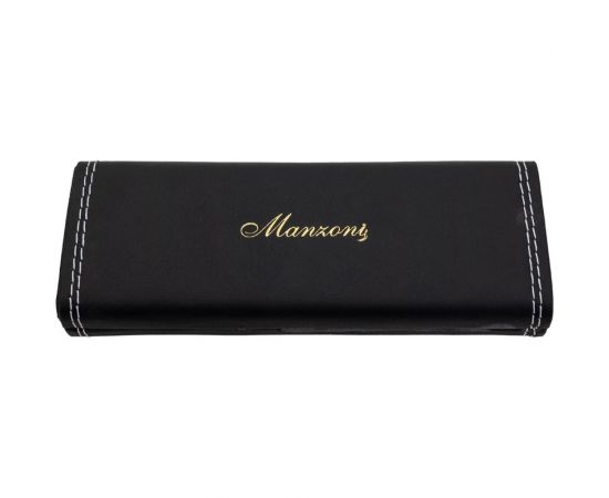 Шариковая ручка Manzoni LECCE цвет корпуса: черный футляр кожзам LEC5013-BM – изображение 2