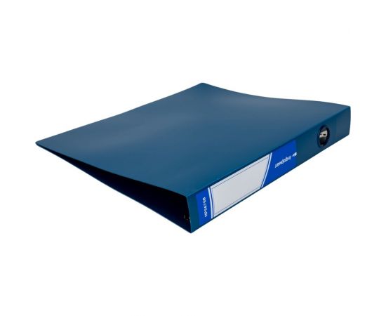 Папка INFORMAT с кольцами, А4, 4 кольца, 700 мкм, 40 мм, синяя, пластик NP5675B – изображение 2