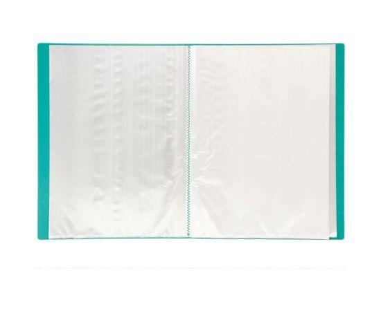 Папка LITE с файлами А4, 60 файлов, зеленый, пластик, 500 мкм NP0155-60G – изображение 2