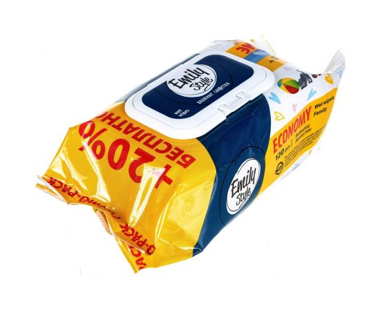 Влажные салфетки Emily Style для всей семьи, эконом упаковка 120 шт 226277 – изображение 2