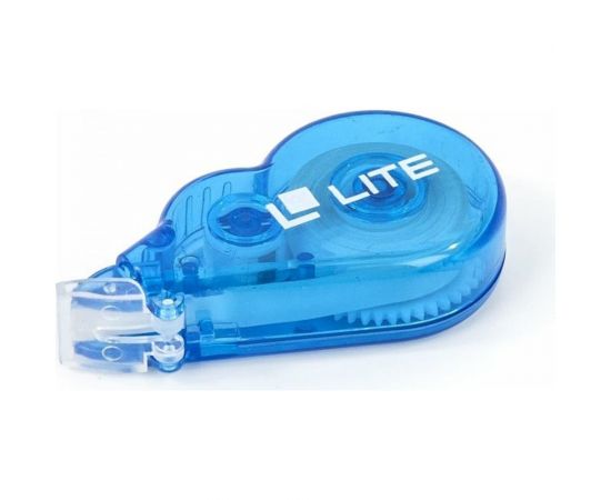 Корректирующая лента-роллер LITE 0,5 см х 6 м цвет корпуса голубой CTL-5х8 – изображение 2