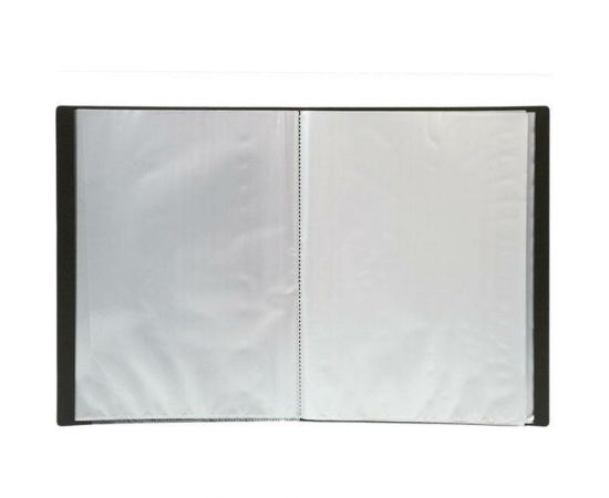 Папка с файлами LITE А4, 60 файлов, черный, пластик, 500 мкм NP0155-60BkE – изображение 2