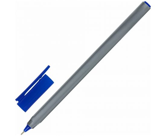 Масляная шариковая ручка STAFF EVERYDAY OBP-290,синяя, трехгранная, узел 0.7 мм линия 0.35 мм 142996 – изображение 3