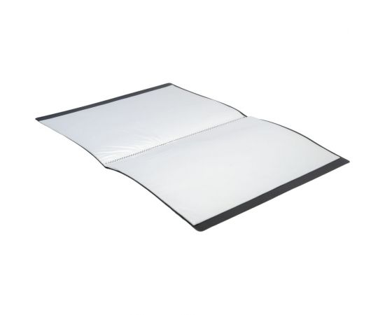 Папка LITE с файлами А4 30 файлов черный пластик 500 мкм NP0151-30BkE – изображение 3