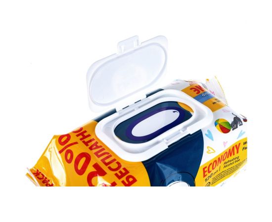 Влажные салфетки Emily Style для всей семьи, эконом упаковка 120 шт 226277 – изображение 3