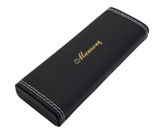 Шариковая ручка Manzoni LECCE цвет корпуса: черный футляр кожзам LEC5013-BM – изображение 3