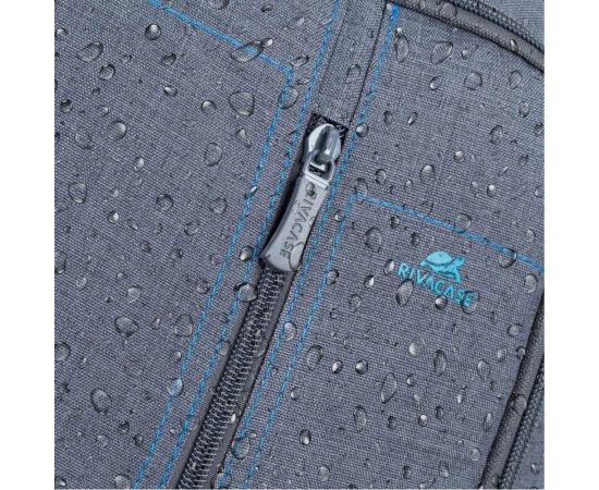 Рюкзак RIVACASE Laptop Canvas Backpack grey, 15.6"" 7560grey – изображение 4
