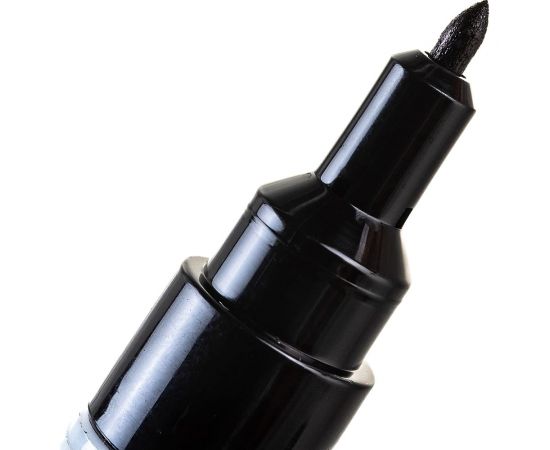 Перманентный маркер Edding округлый наконечник, 1 мм, черный E-400#1-B#1 – изображение 4