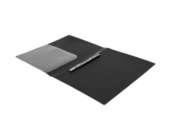 Папка-скоросшиватель INFORMAT А4 черный пластик 700 мкм NC4475Bk – изображение 4