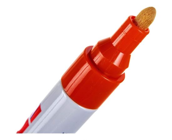 Промышленный лаковый маркер для жирной и пыльной поверхности EDDING 2-4 мм, оранжевый E-8750#6 – изображение 4