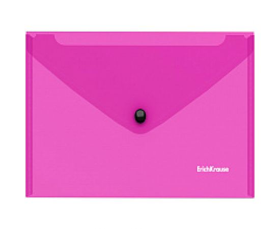 Пластиковая папка-конверт ErichKrause Glossy Vivid на кнопке, C6, ассорти 47122 – изображение 4