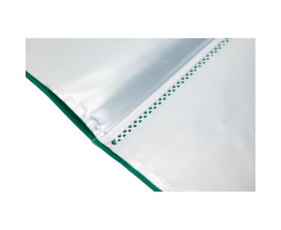 Папка INFORMAT с файлами, А4, 30 файлов, зеленая, пластик, 500 мкм, карман NP0151-30G – изображение 4