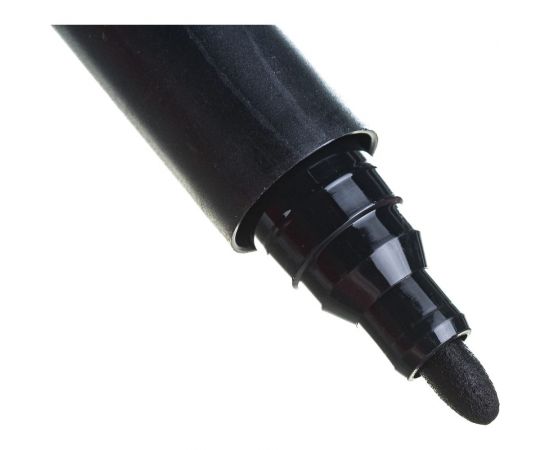 Перманентный маркер LOREX FIX IT 4 мм черный круглый LXPMFI-B – изображение 4