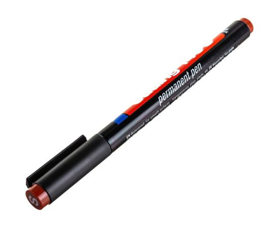 Перманентный маркер для проекторных пленок EDDING круглый наконечник, 0.3 мм, коричневый E-140#7 1183496 – изображение 4