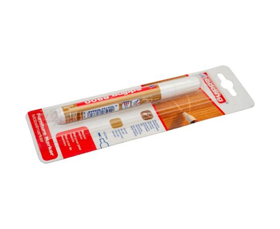 Лаковый маркер для мебели Edding округлый наконечник, 1.5-2 мм, дуб, блистер E-8900#616 – изображение 4