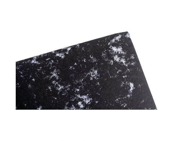 Папка-регистратор LITE 75 мм мрамор черный съемный механизм разобранная KP9575EL – изображение 5