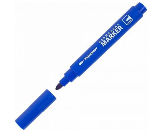 Набор пермаментных маркеров INFORMAT PERMANENT 5 мм, ассорти, круглый, 4 цвета PM01-4 – изображение 5