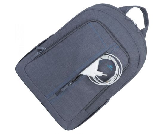 Рюкзак RIVACASE Laptop Canvas Backpack grey, 15.6"" 7560grey – изображение 5