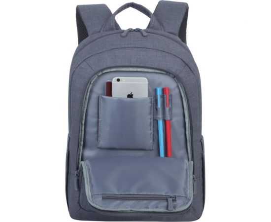 Рюкзак RIVACASE Laptop Canvas Backpack grey, 15.6"" 7560grey – изображение 6