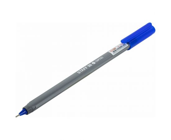 Масляная шариковая ручка STAFF EVERYDAY OBP-290,синяя, трехгранная, узел 0.7 мм линия 0.35 мм 142996 – изображение 6