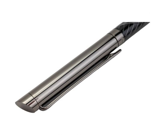 Шариковая ручка Manzoni LECCE цвет корпуса: черный футляр кожзам LEC5013-BM – изображение 7