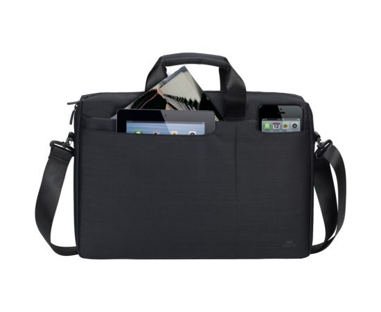 Сумка для ноутбука 15.6" и документов RIVACASE Laptop bag black 8335 – изображение 7