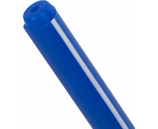 Масляная шариковая ручка STAFF Basic OBP-312, синяя, корпус ассорти, узел 0.7 мм линия 0.35 мм 143012 – изображение 8