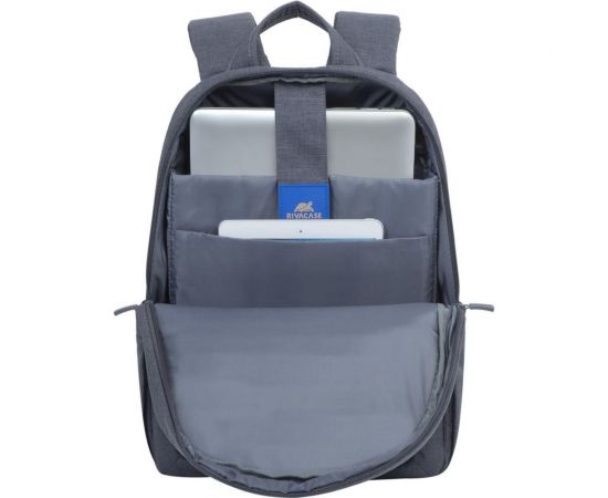 Рюкзак RIVACASE Laptop Canvas Backpack grey, 15.6"" 7560grey – изображение 8
