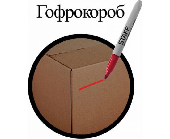 Перманентные нестираемые маркеры STAFF EVERYDAY набор 4 шт, ассорти, 2,5мм, 151237 – изображение 8