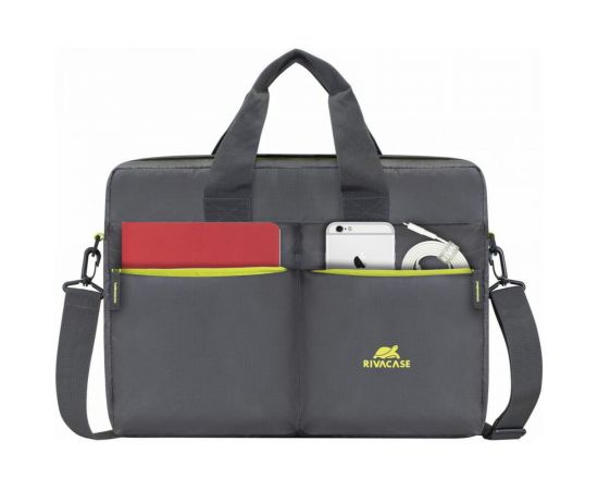 Легкая городская сумка для ноутбука до 16" RIVACASE 5532 grey – изображение 9