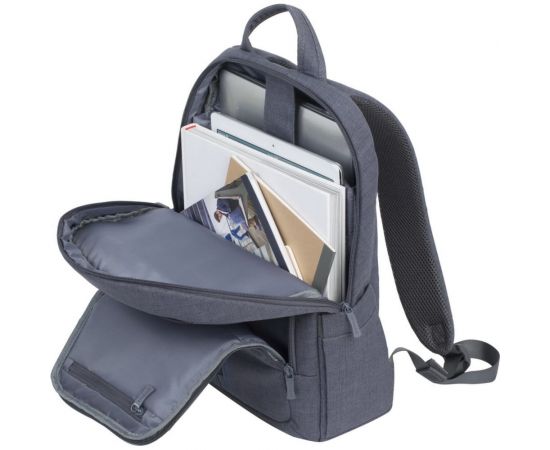 Рюкзак RIVACASE Laptop Canvas Backpack grey, 15.6"" 7560grey – изображение 9
