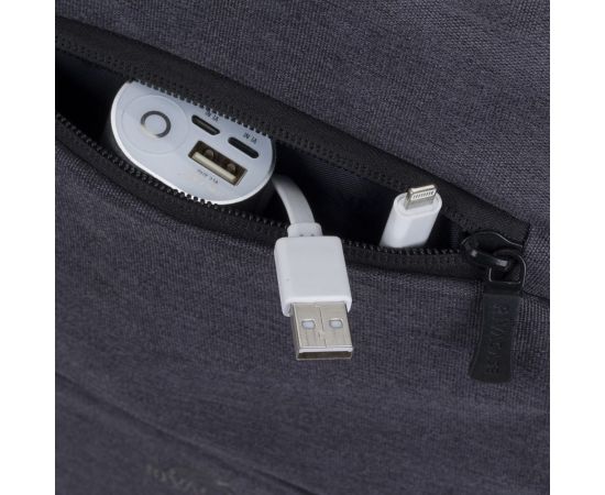 Рюкзак для ноутбука 15.6" RIVACASE Laptop backpack black 7760black – изображение 9