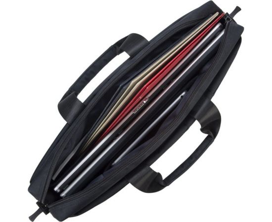 Сумка для ноутбука 15.6" и документов RIVACASE Laptop bag black 8335 – изображение 10