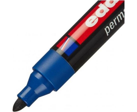 Перманентный маркер Edding черный, 1.5-3 мм, круглый наконечник, блистер E-300#1-B#1 – изображение 10