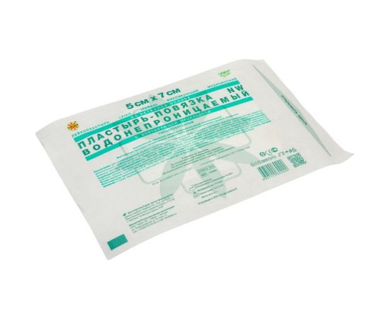 Послеоперационная пластырь-повязка LEIKO 5x7 см на нетканой основе со впитывающей прокладкой 103963 630271 