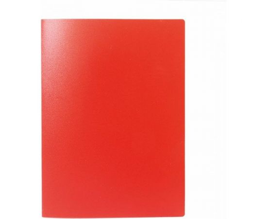 Папка LITE с файлами А4, 40 файлов, красный, пластик, 500 мкм NP0155-40BR 