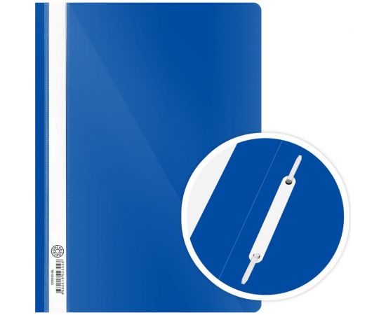 Папка-скоросшиватель DOLCE COSTO Эконом А4, синяя, 25 шт D00400-BL 