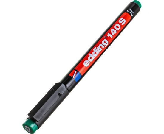 Перманентный маркер для проекторных пленок EDDING круглый наконечник, 0.3 мм, зеленый E-140#4 1183497 